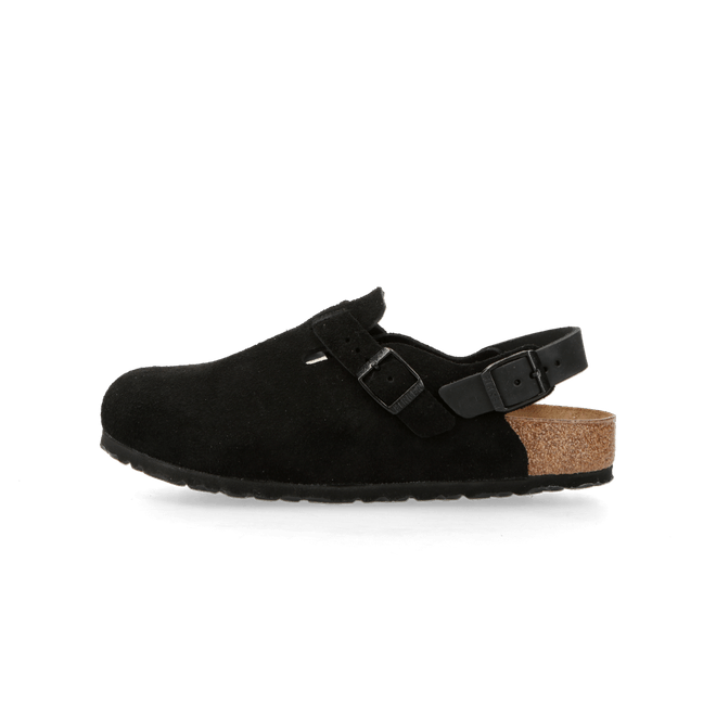 Birkenstock Tokio II Suede Leather "Black" 1028337