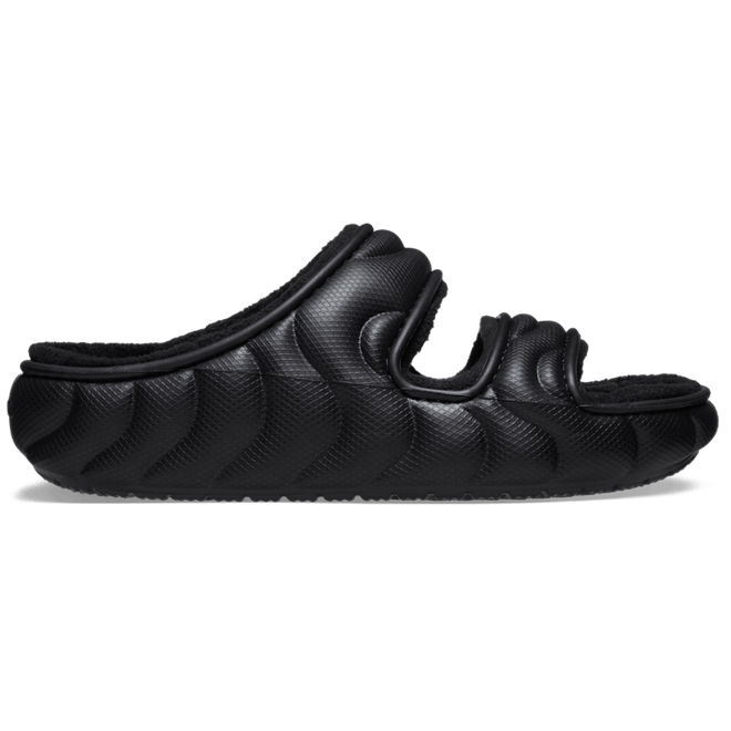 Crocs Classic Cozzzy Overpuff Sandal Black 