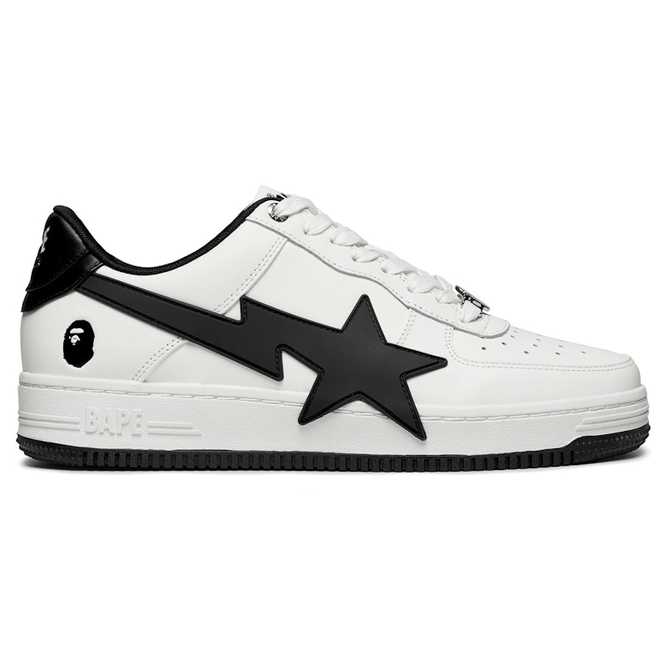 A Bathing Ape Bape Sta OS #2 White Black 1K20-191-314-BLK/1K20-291-313-BLK/001FWK201314-BLK