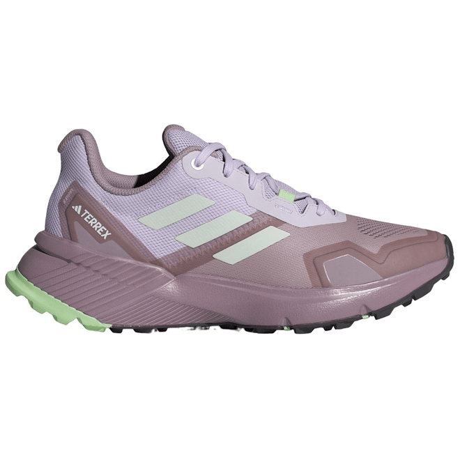 adidas Terrex Soulstride Trail Preloved Fig Crystal Jade Semi Green Spark (Women's)