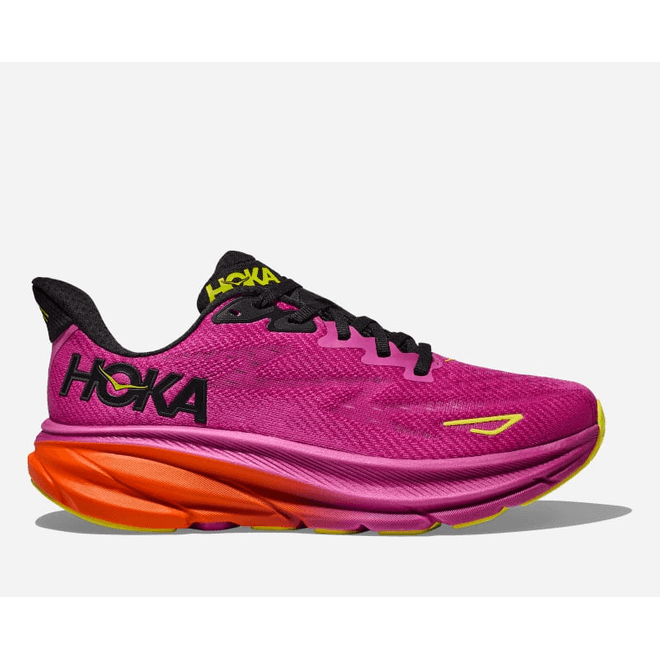 HOKA  Clifton 9 Road Running  Fuchsia