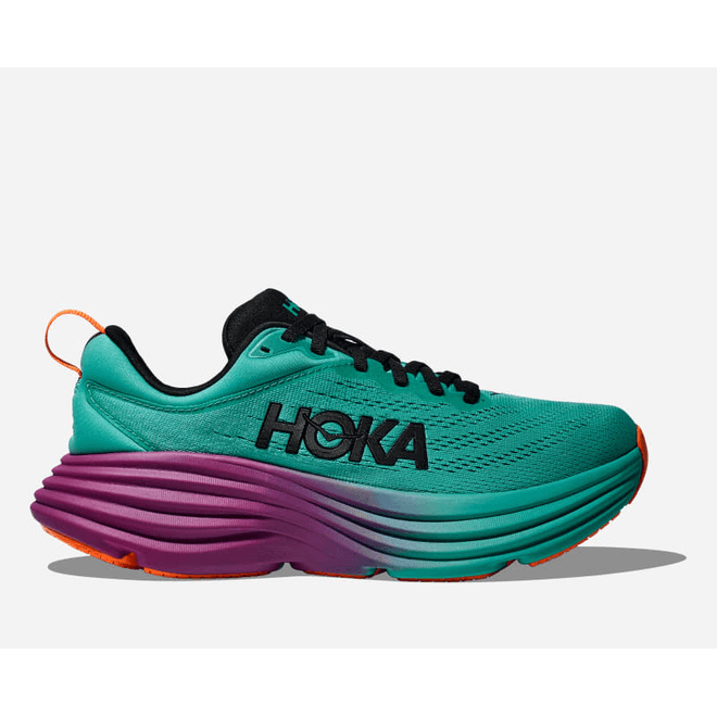 HOKA  Bondi 8 Road Running  Electric Aqua