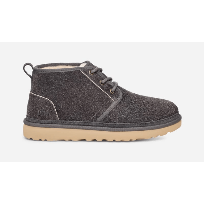 UGG® Neumel Shaggy Suede Boot Dark Grey