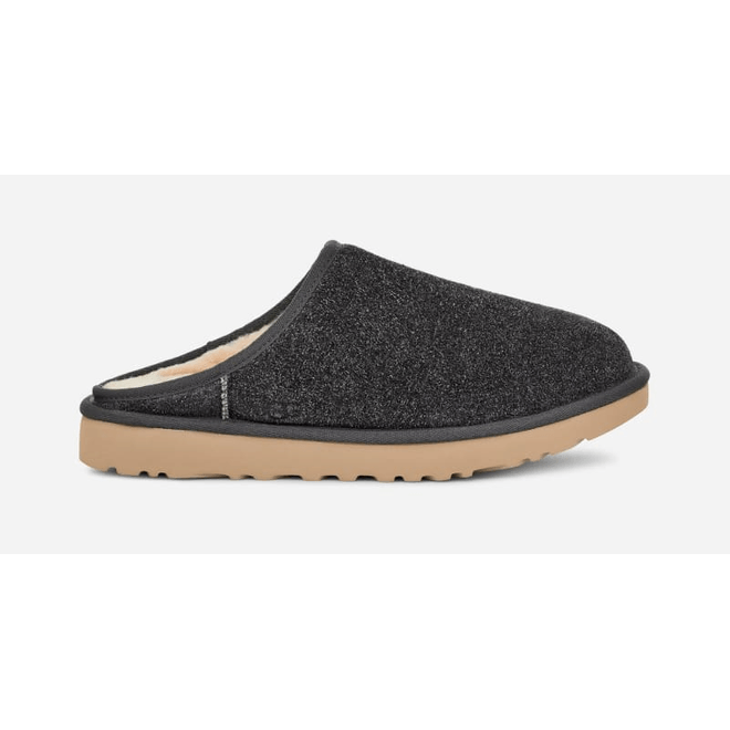 UGG® Classic Shaggy Suede Slip-On Men Dark Grey 1153104-DGRY