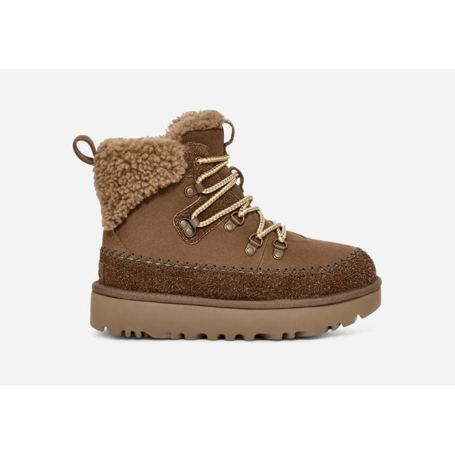 UGG® Classic Alpine Lace-Up Boot Hickory 1158271-HCK