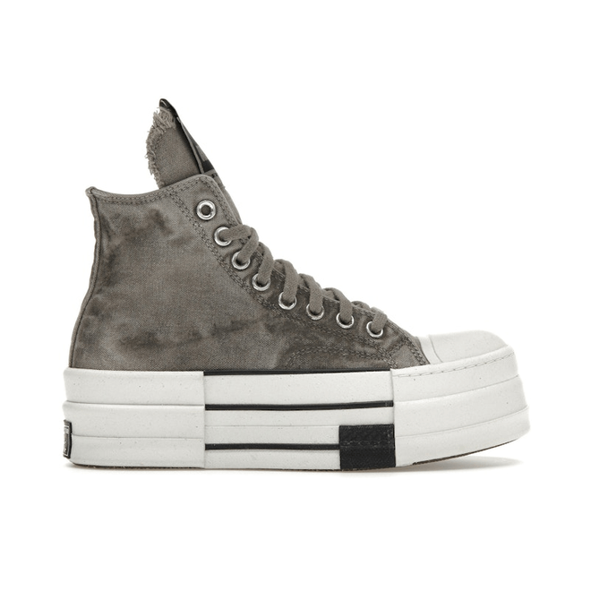 Converse DBL DRKSTAR Chuck Taylor All Star 70 Hi Rick Owens DRKSHDW Overdye Concrete A06755C/DC01DX755 A06R0 164