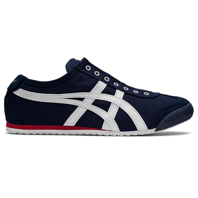 Onitsuka Tiger Mexico 66 Slip-On Navy Off-White Red 1183A360-401