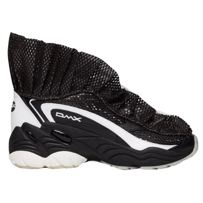 Reebok LTD DMX Ruffle Black White (Women's)