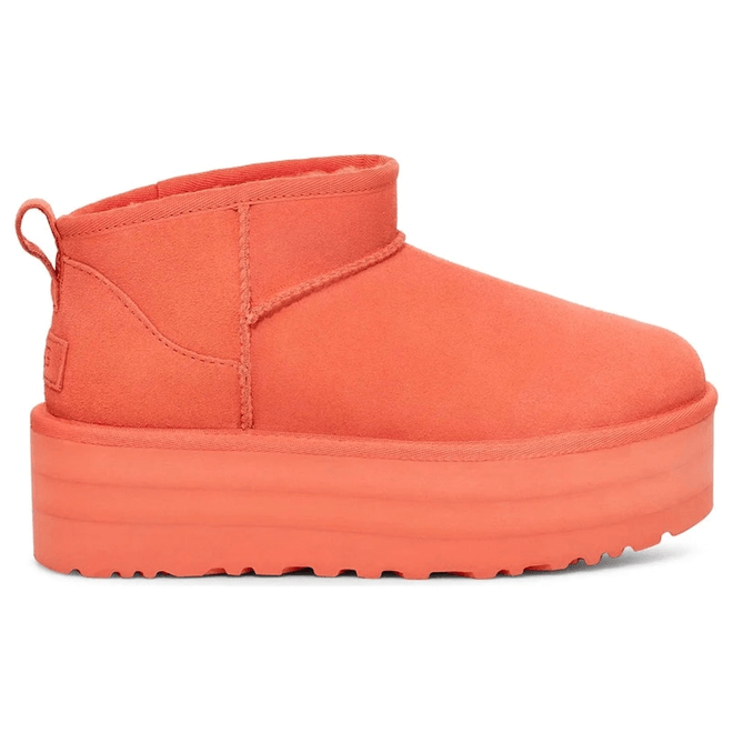 UGG Classic Ultra Mini Platform Boot Vibrant Coral (Women's) 1135092-VCRL