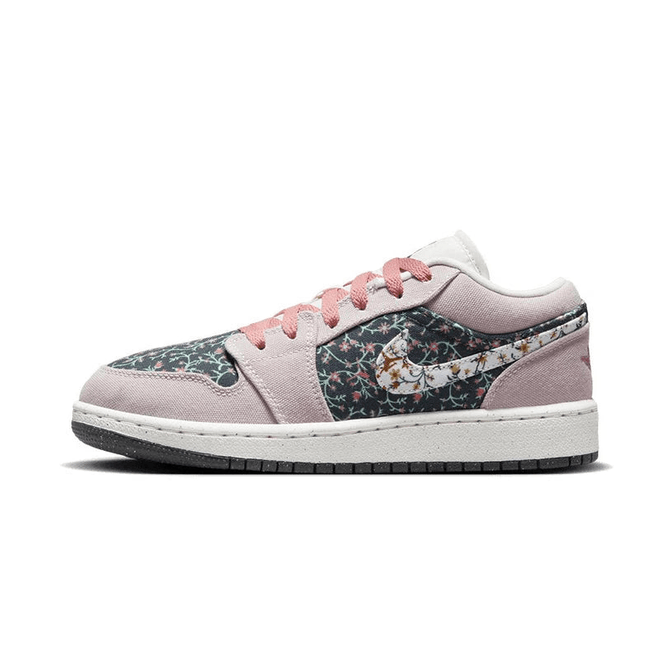 Air Jordan 1 Low Floral Canvas FJ3445-001-1