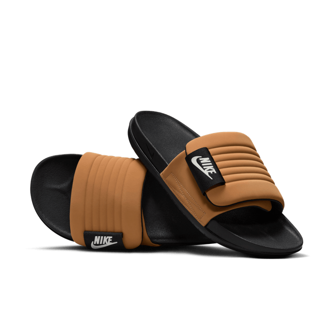 Nike Offcourt Adjust Slides 'Flax Black' DQ9624-201