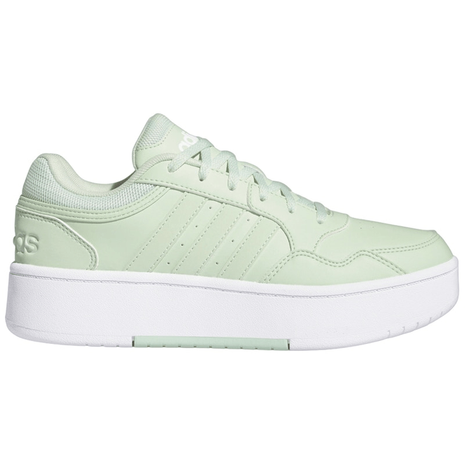 adidas Hoops 3.0 Bold Linen Green Cloud White (Women's)