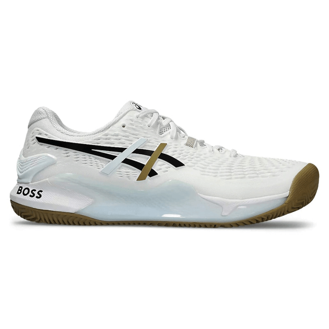 ASICS Gel-Resolution 9 Clay BOSS Matteo Berrettini White Camel 1041A458-100/1041A453-100