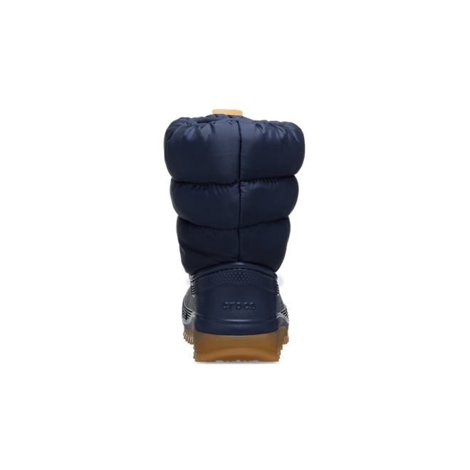 Crocs Kids Classic Neo Puff Boot Boots Navy / Gum 