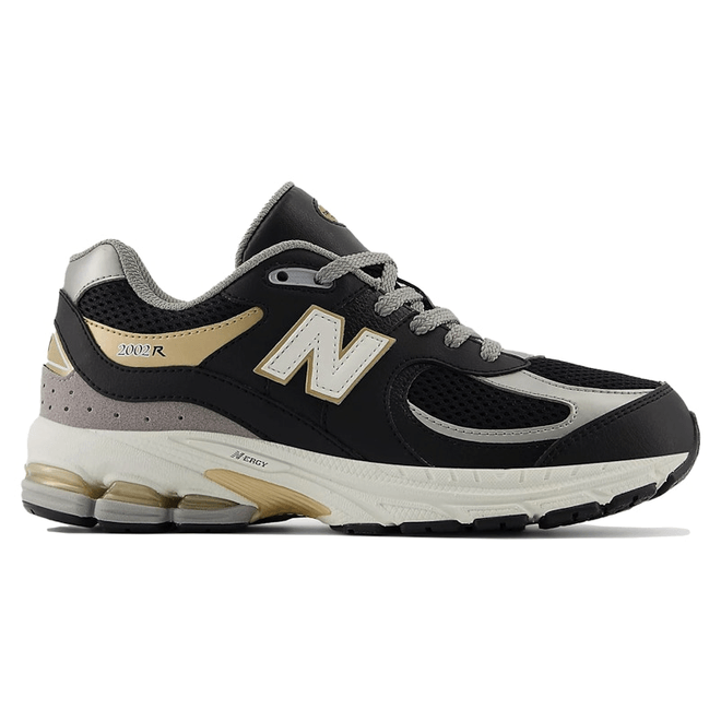 New Balance 2002R Black Sea Salt Gold Metallic (GS)