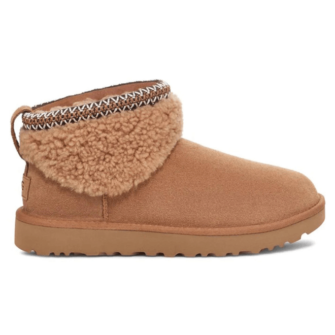 UGG Classic Ultra Mini Maxi Curly Boot Chestnut (Women's)