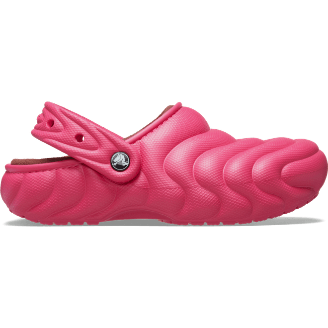 Crocs Unisex Classic Lined Overpuff Clogs Dragon Fruit 