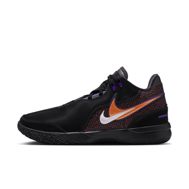 Nike Zoom LeBron NXXT Gen AMPD Black Field Purple Bright Mandarin