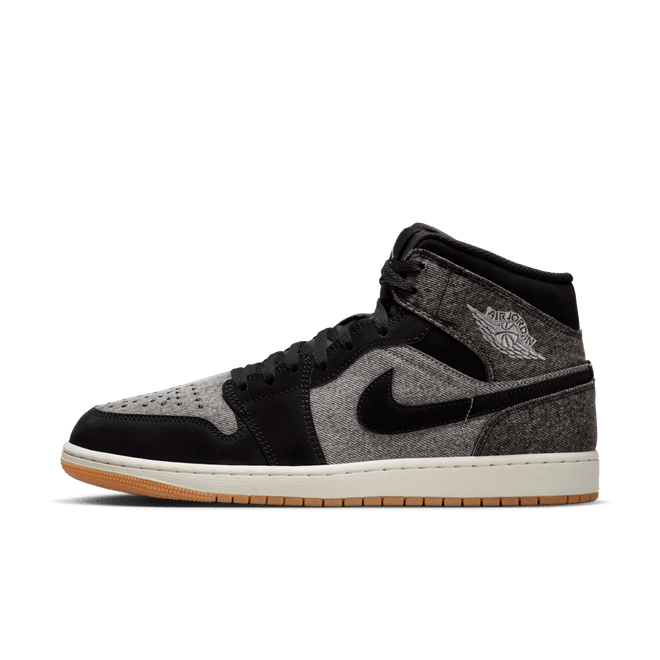 Air Jordan 1 Mid SE Black Denim HJ4363-001