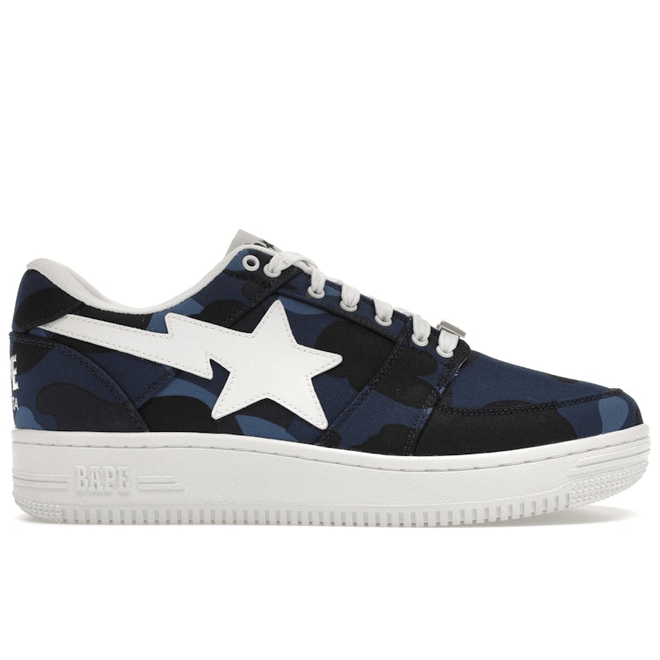 A Bathing Ape Bape Sta Low Color Camo Navy 1E80191002-NVY/1I70191024-NVY