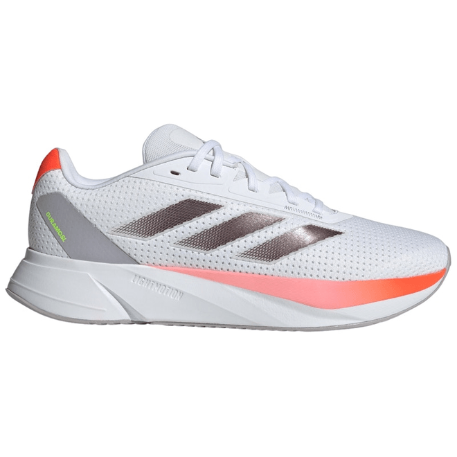 adidas Duramo SL Cloud White Aurora Met. Solar Red