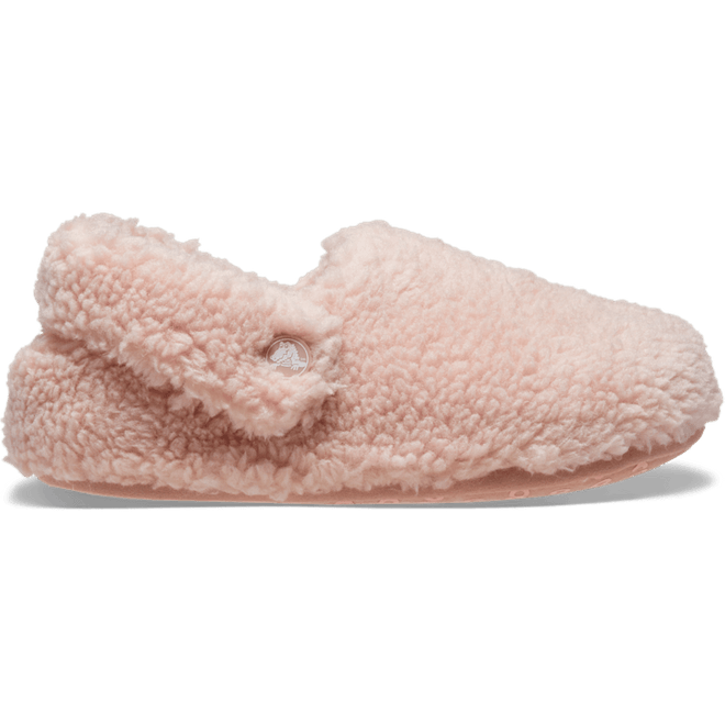 Crocs Toddler Classic Cozzzy Slipper Pantoffels Kinder Pink Clay 