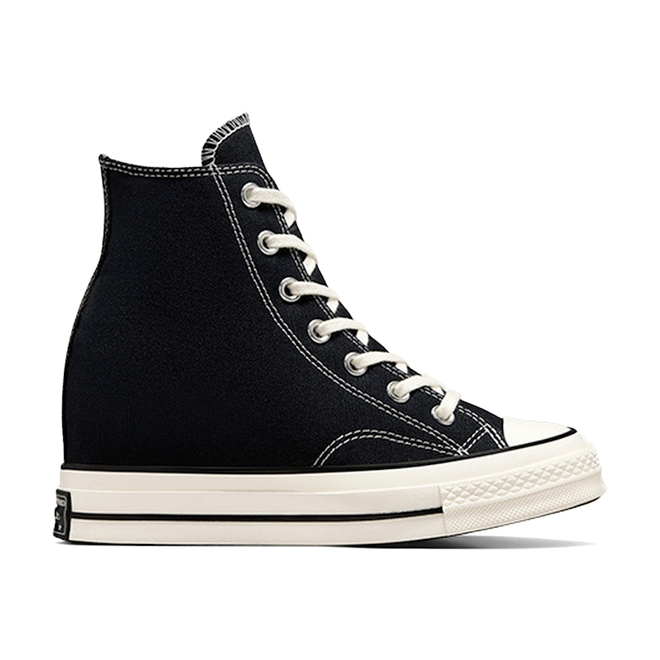 Converse Chuck 70 Wedge Platform Black, White A12563C