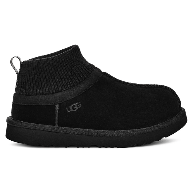 UGG® Classic Ultra Mini Stretch Cuff Boot Kids Black