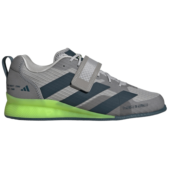 adidas Adipower 3 Grey Arctic Night Lucid Lemon