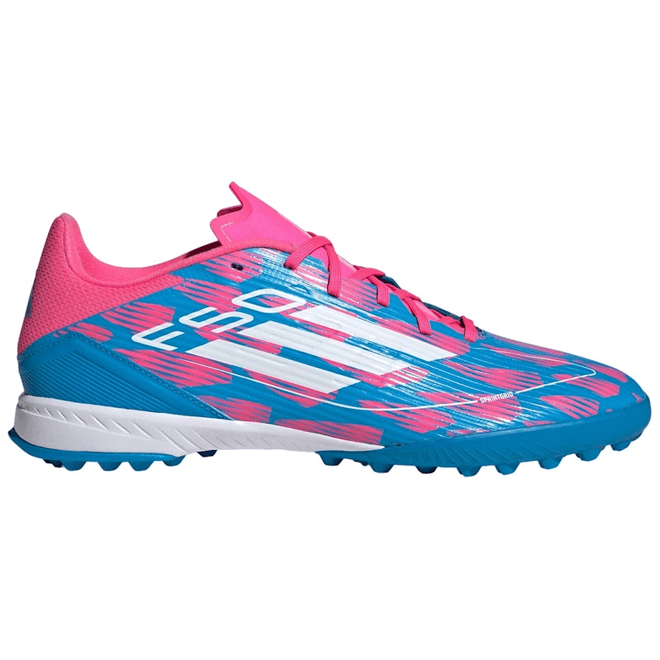 adidas F50 League Turf Solar Blue Cloud White Solar Pink