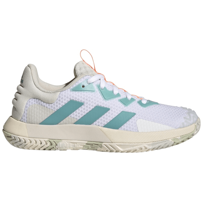 adidas Solematch Control Cloud White Mint Ton Orbit Grey (Women's)