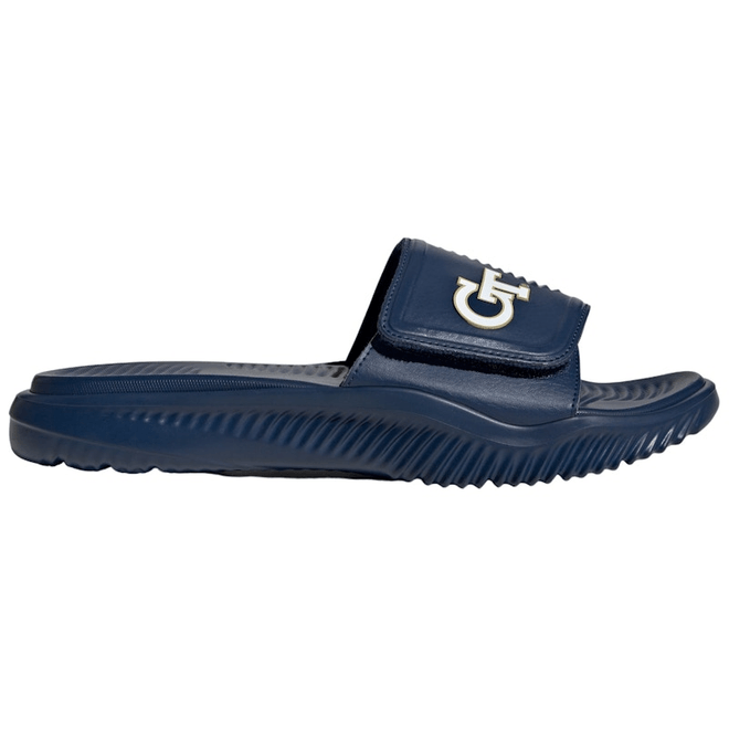 adidas Alphabounce Slide 2.0 Georgia Tech Team Navy Blue Team Sand Cloud White JI2519