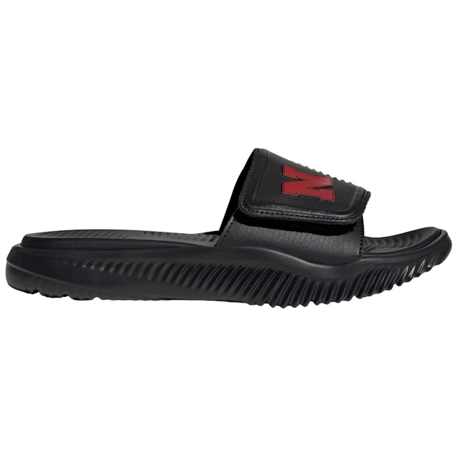 adidas Alphabounce Slide 2.0 Nebraska Core Black Team Power Red JI2521