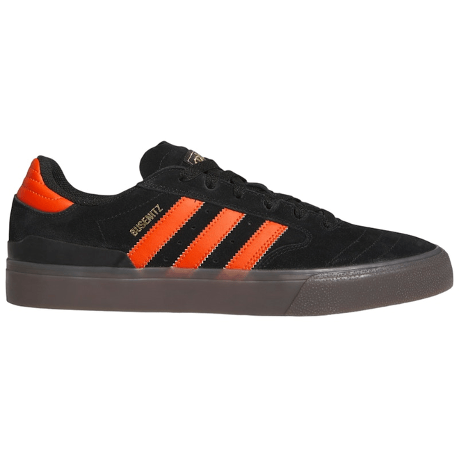 adidas Busenitz Vulc II Core Black Collegiate Orange Gum