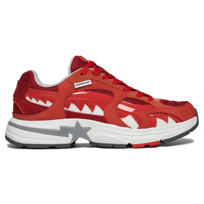 A Bathing Ape Shark Sta Korea 1FWK201306-RED/1K20-191-306