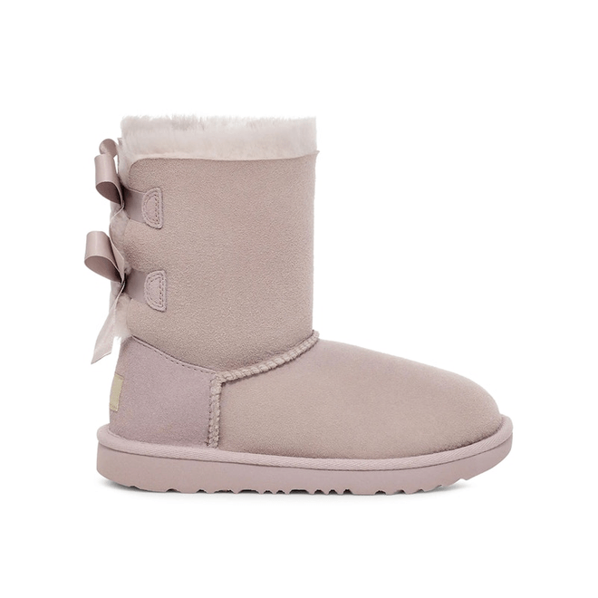 UGG Bailey Bow II Boot Pale Smoke (Kids) 1017394K-PSK