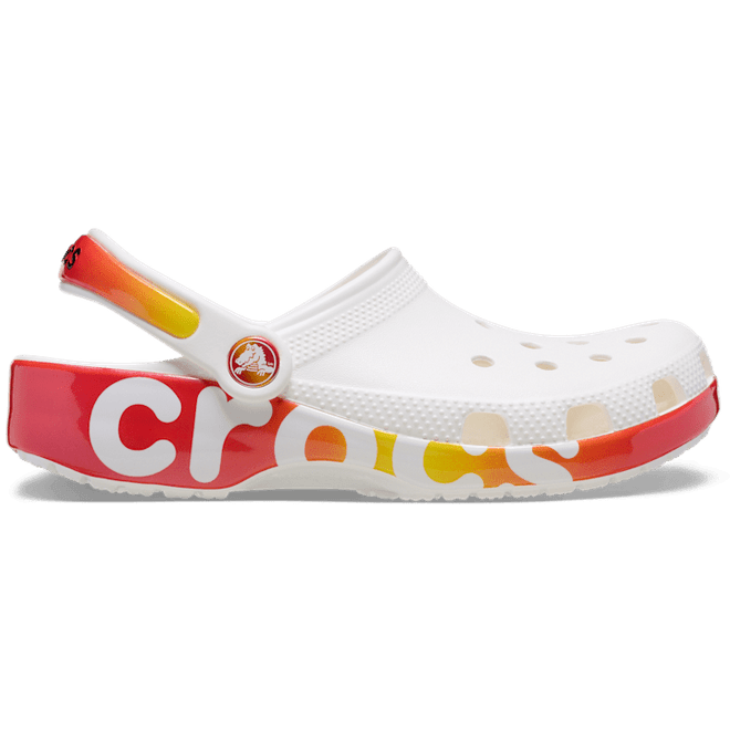 Crocs Kids Toddler Classic Reflector Clogs White / Multi 