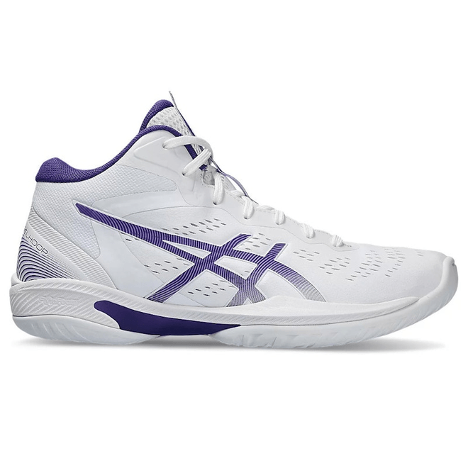 ASICS Gelhoop V16 White Gentry Purple