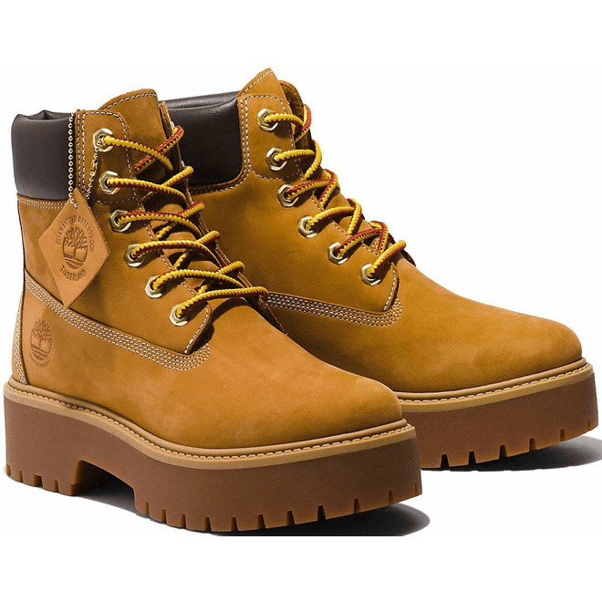 Timberland Women's Stone Street 6 Inch Lace Up Waterproof Boot