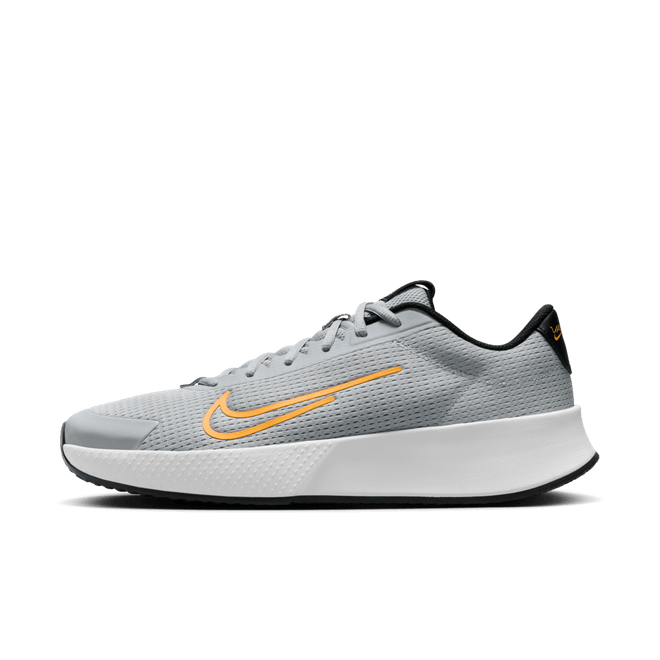 Nike Court Vapor Lite 2 Clay Wolf Grey Black Laser Orange