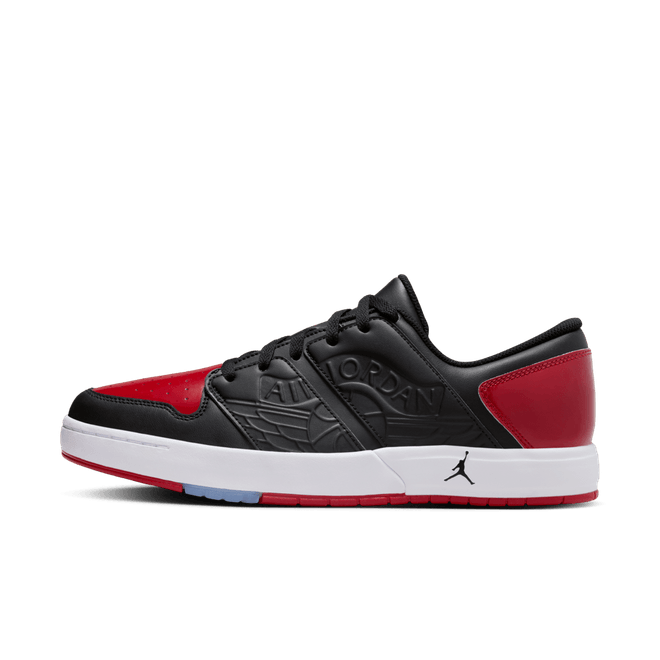 Air Jordan Nu Retro 1 Low Black White Varsity Red DV5141-006