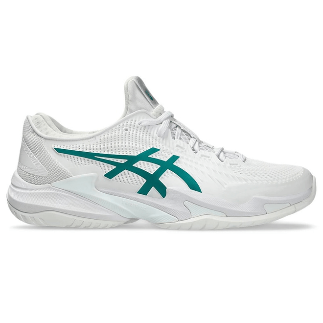 ASICS Court FF 3 Novak White Pitch Green 1041A361-100