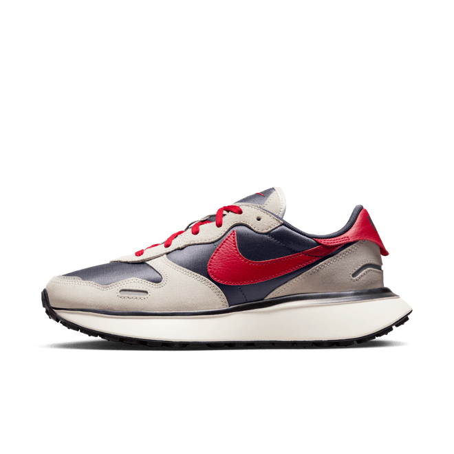 Nike Phoenix Waffle Thunder Blue Photon Dust Wolf Grey Gym Red (Women's)