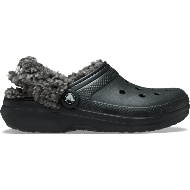 Crocs Unisex Classic Fleece Lined Clogs Black 