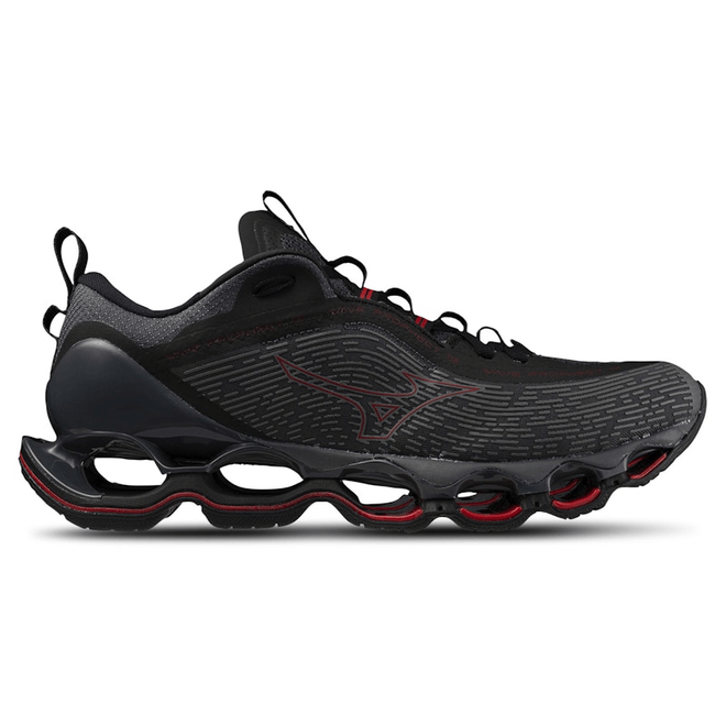 Mizuno Wave Prophecy 13 Dark Grey Red