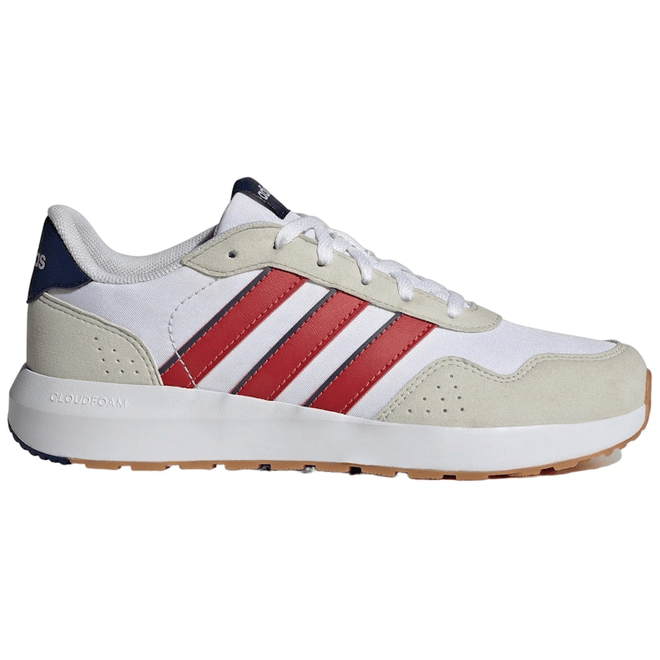 adidas Run 60s Cloud White Collegiate Red Dark Blue (GS)