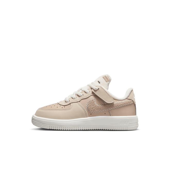 Nike Force 1 Low SE EasyOn Sanddrift Sail Dark Raisin Pale Ivory (PS)