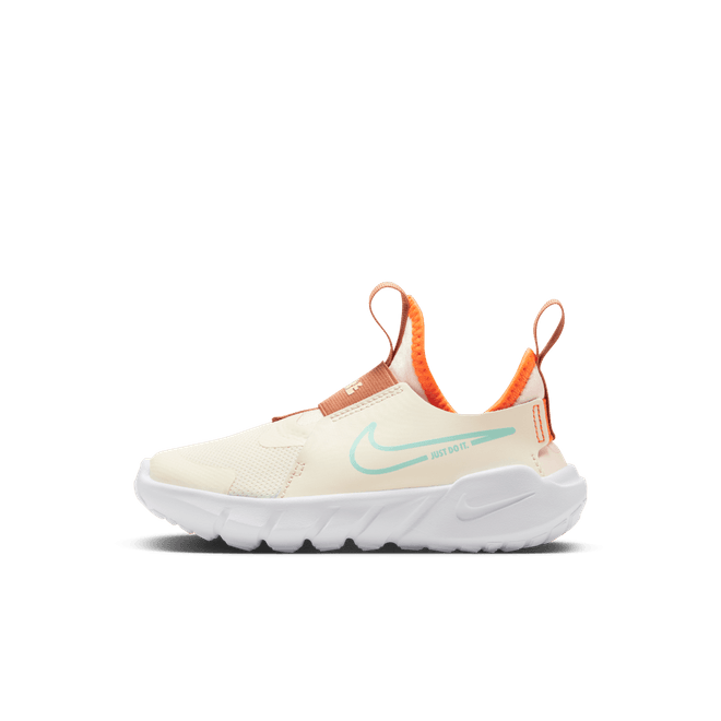 Nike Flex Runner 2 Light Ivory Bright Orange (PS) FQ6866-181