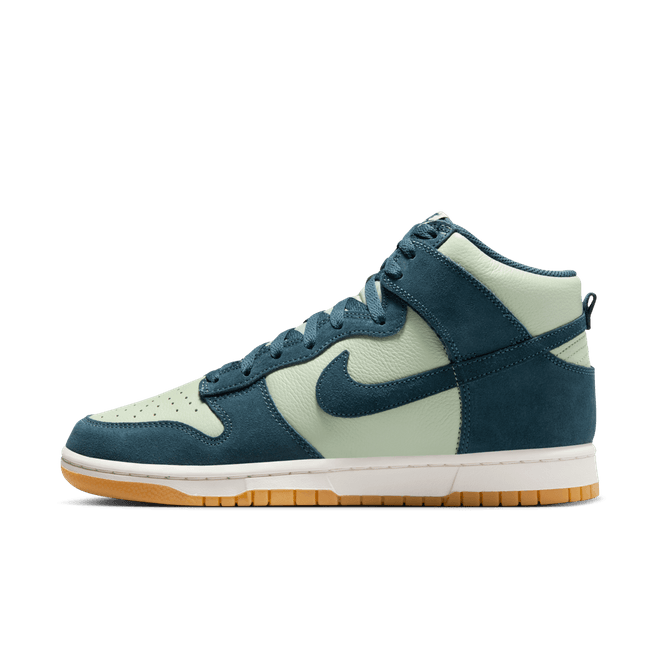 Nike Dunk High Retro SE Jade Horizon Phantom Gum Yellow Armory Navy FZ4739-300