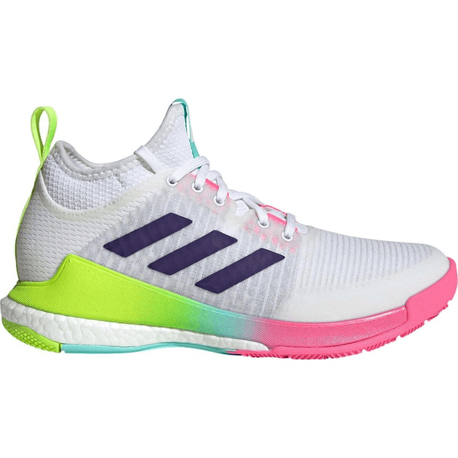 adidas Crazyflight Mid White Purple Aqua (Women's) HP3337